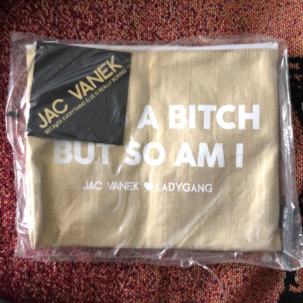 Jac Vanek x Lady Gang Cosmetic Pouch